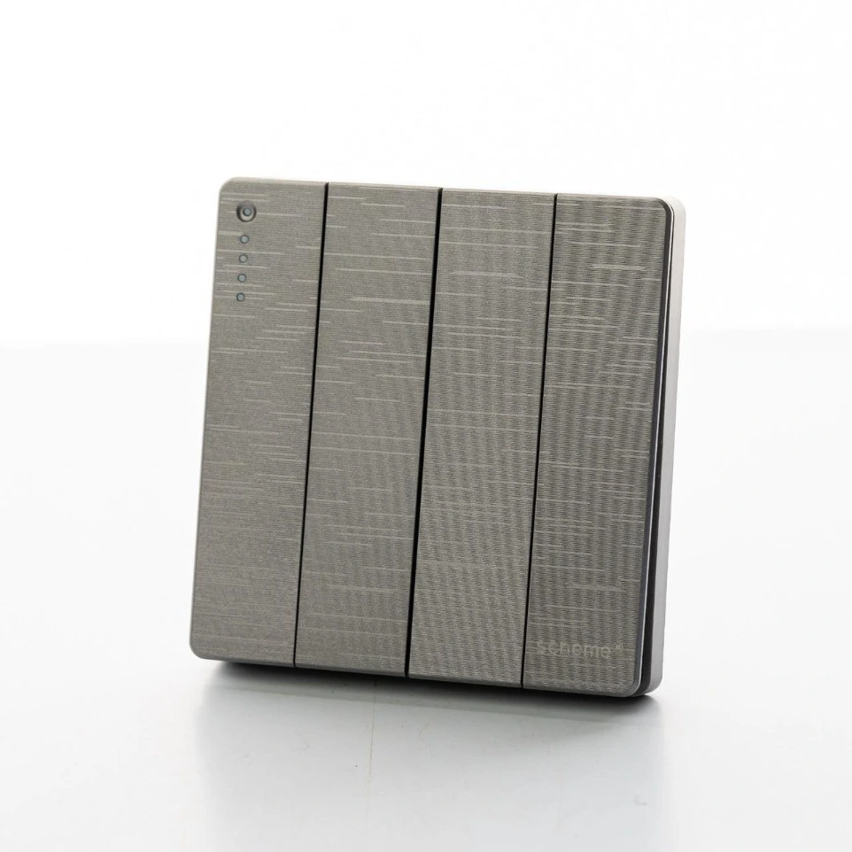 Grey 4-gang 2-way Rocker Switch