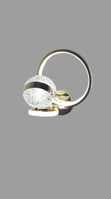 Crystal LED Wall Sconce