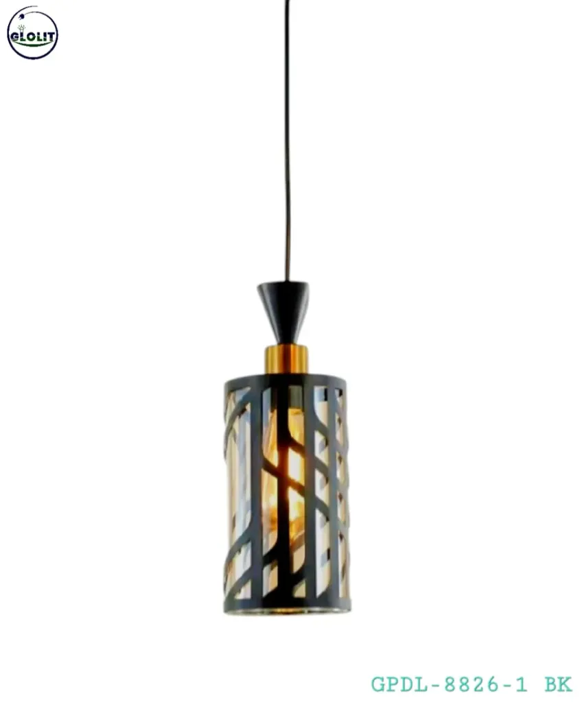 Glolit Black Pendant Light