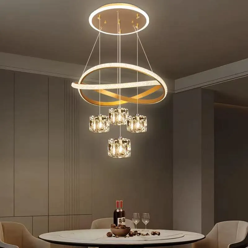 Modern Luxury Crystal LED Chandelier