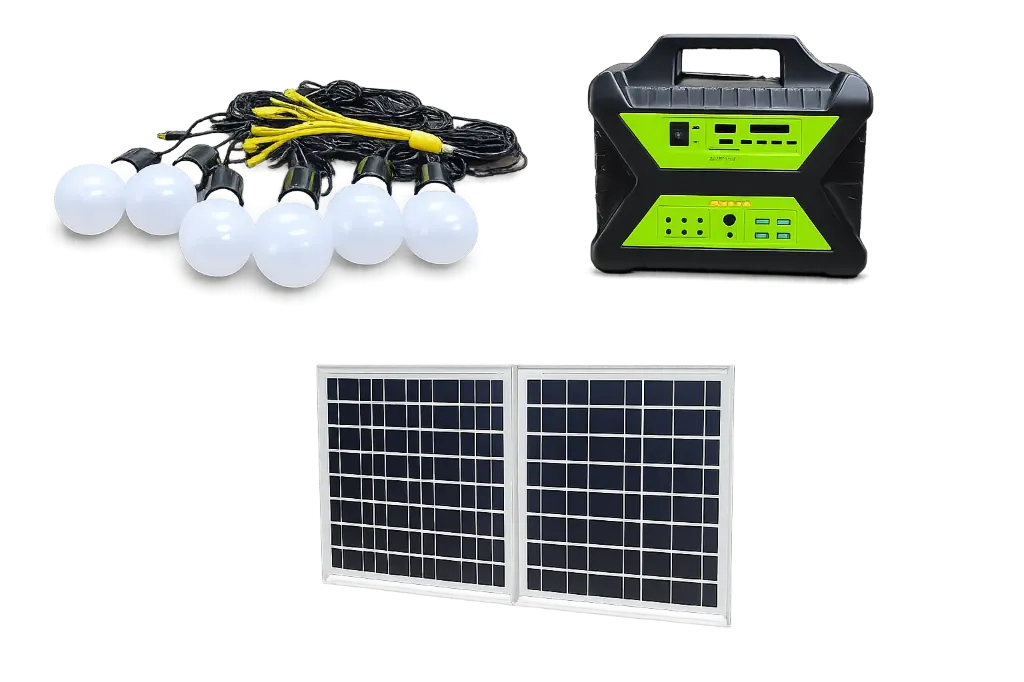 Generic Portable Solar Power Station Emergency
