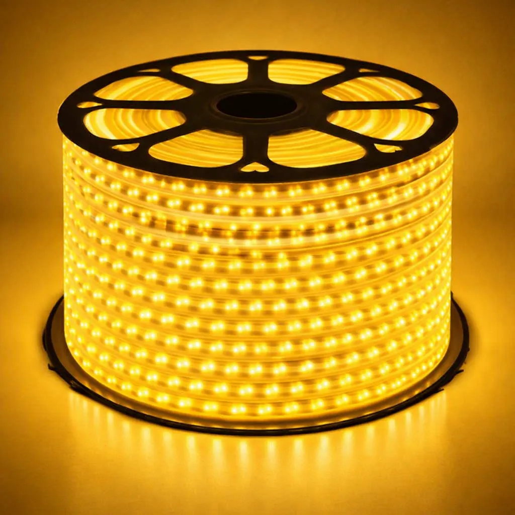 Warm Yellow LED Rope Strip Light