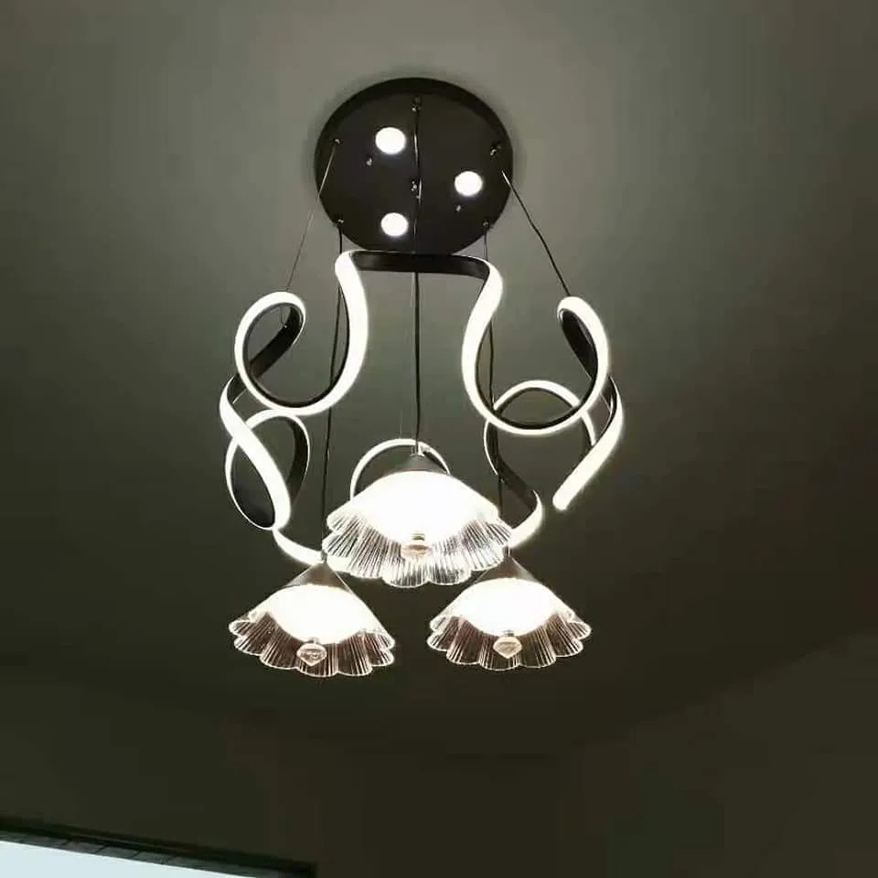 Modern 3-ring LED Chandelier