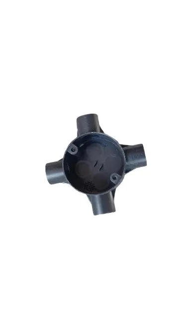 4-way PVC Electrical Junction Box