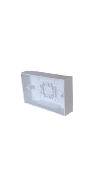 2 Gang PVC DEEP Pattress Box