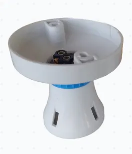 White Batten Lamp Holder