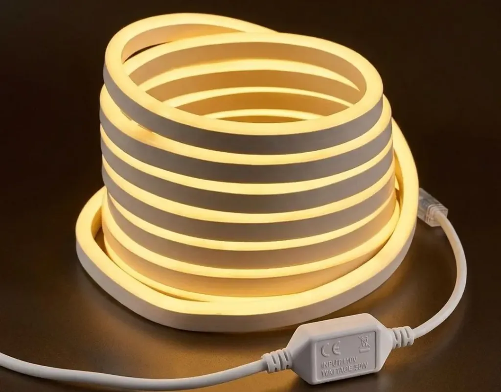 2 Sided Warm Neon Strip Light