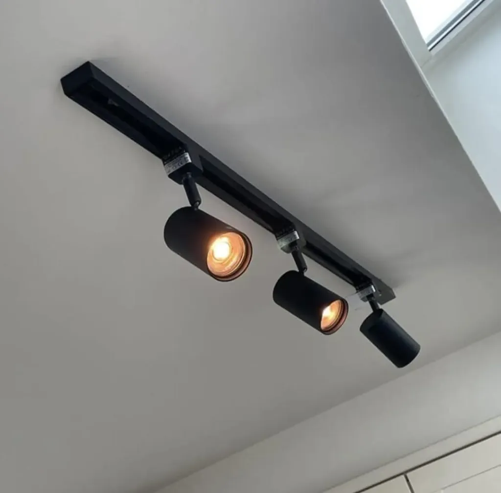 Black LED Track Light