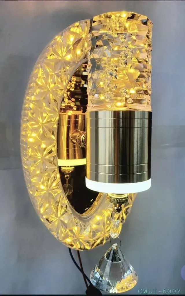 Modern LED Crystal Wall Bracket Light