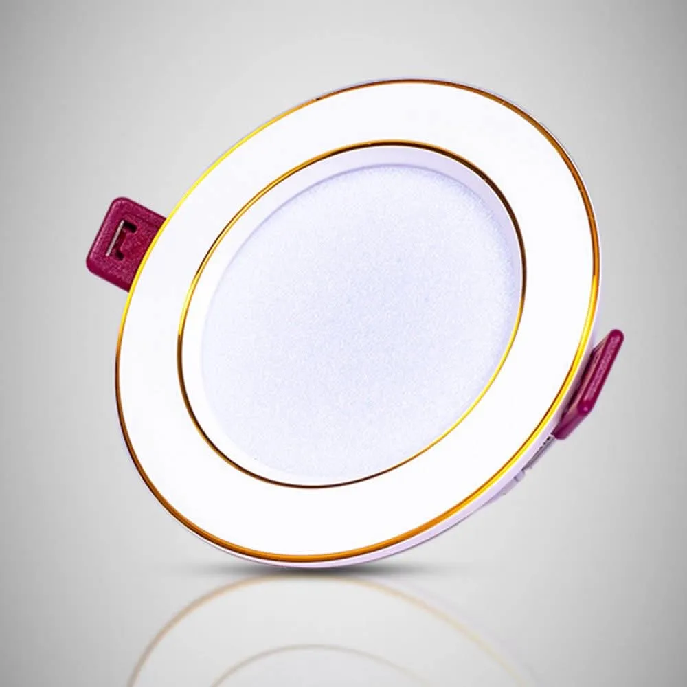 Round Recessed LED Downlight Panel