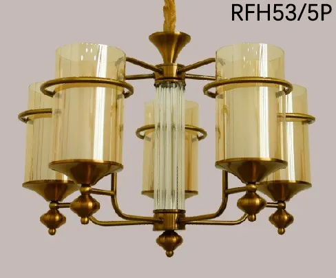 Brass Vintage Chandelier